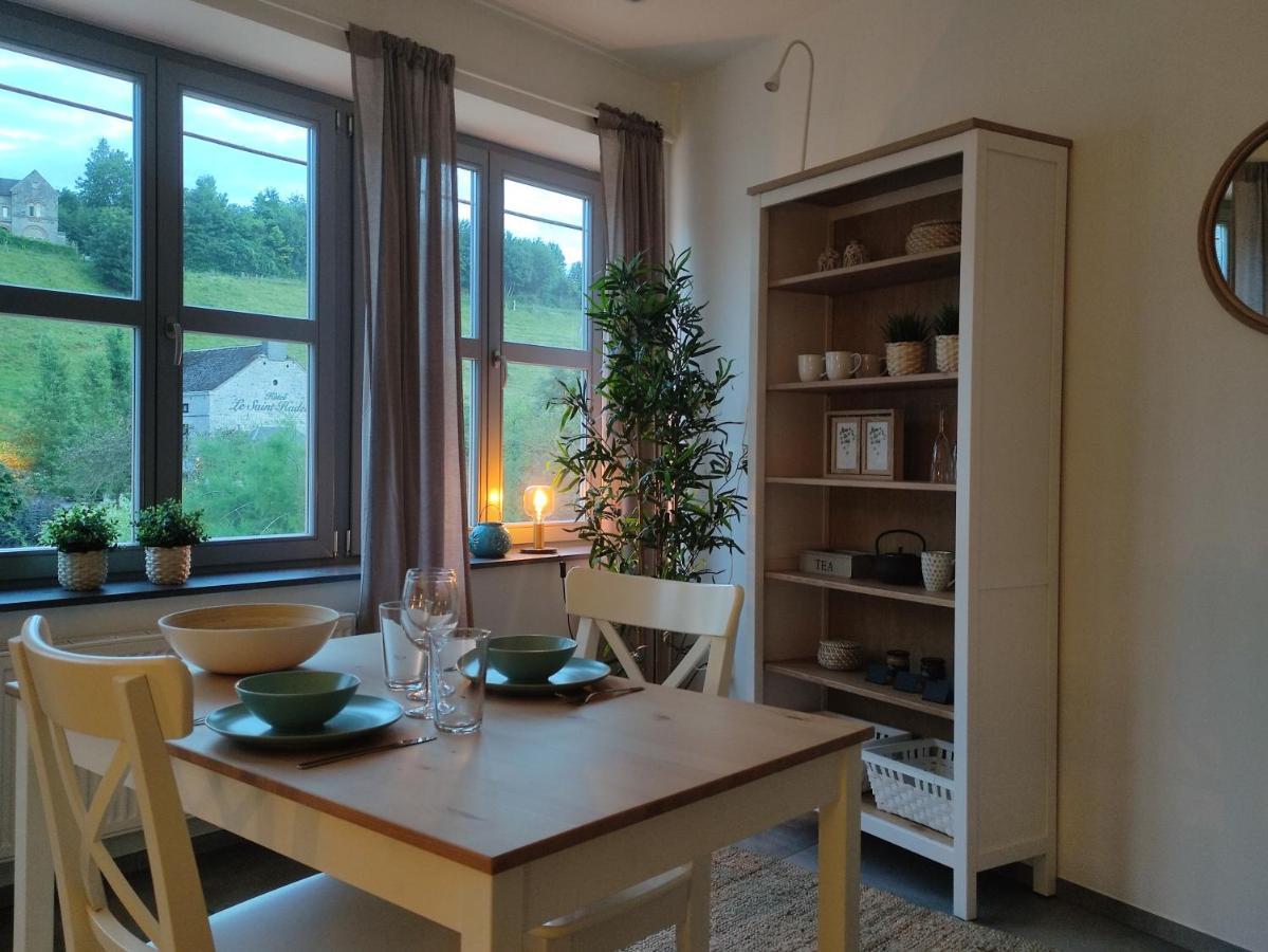 Gîte À l'Ombre du Clocher avec jacuzzi et sauna privatifs Celles  Exterior foto